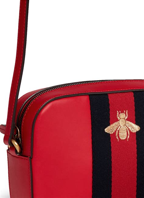 gucci bumble bee bag|Gucci bee crossbody bag.